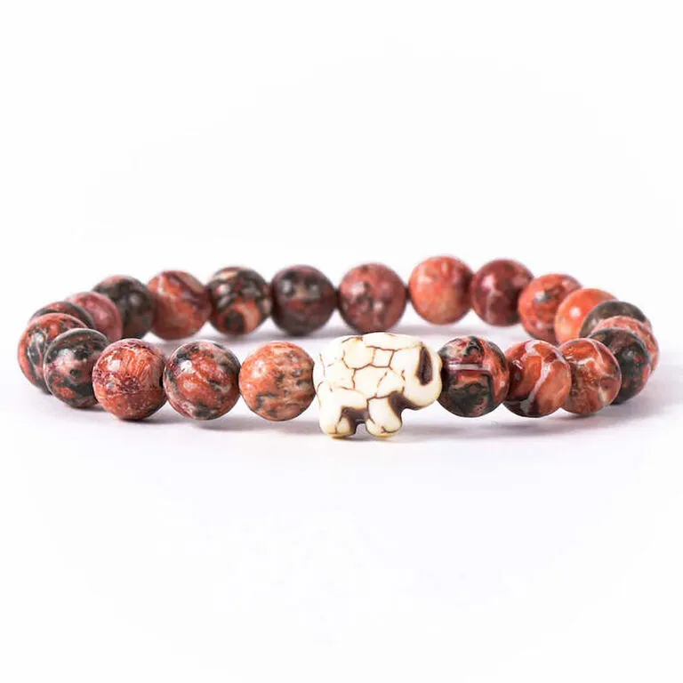 Fahlo Desert Stone Elephant Expedition Bracelet 3 Fahlo Desert Stone Elephant Expedition Bracelet
