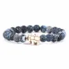 Fahlo Blue River Stone Elephant Expedition Bracelet -Hallmark Shop The Expedition Elephant River Blue Bracelet WEXPRIVER 01