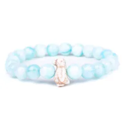 Fahlo Seafoam Bead Penguin Passage Bracelet