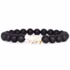 Fahlo Lava Stone Polar Bear Venture Bracelet 2 Fahlo Lava Stone Polar Bear Venture Bracelet -Hallmark Shop The Venture Polar Bear Lava Stone Bracelet WVENLAVA 01