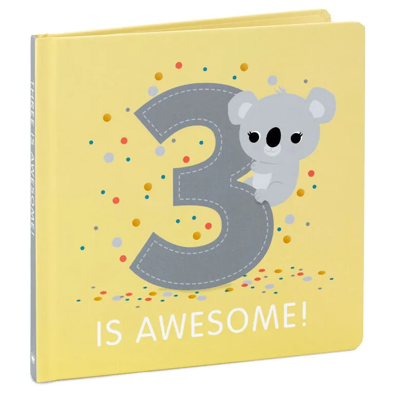 Hallmark Three Is Awesome! Birthday Book 2 Hallmark Three Is Awesome! Birthday Book