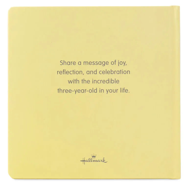 Hallmark Three Is Awesome! Birthday Book 3 Hallmark Three Is Awesome! Birthday Book - Image 2