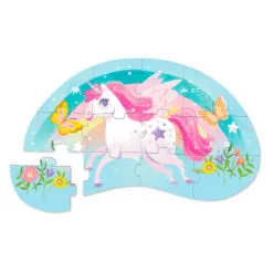 Hallmark Shop -Hallmark Shop Unicorn and Rainbow 12Piece Puzzle 41197 02