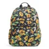 Vera Bradley Campus Backpack In Sunflowers -Hallmark Shop Vera Bradley Black Sunflower Backpack 2845313063 01