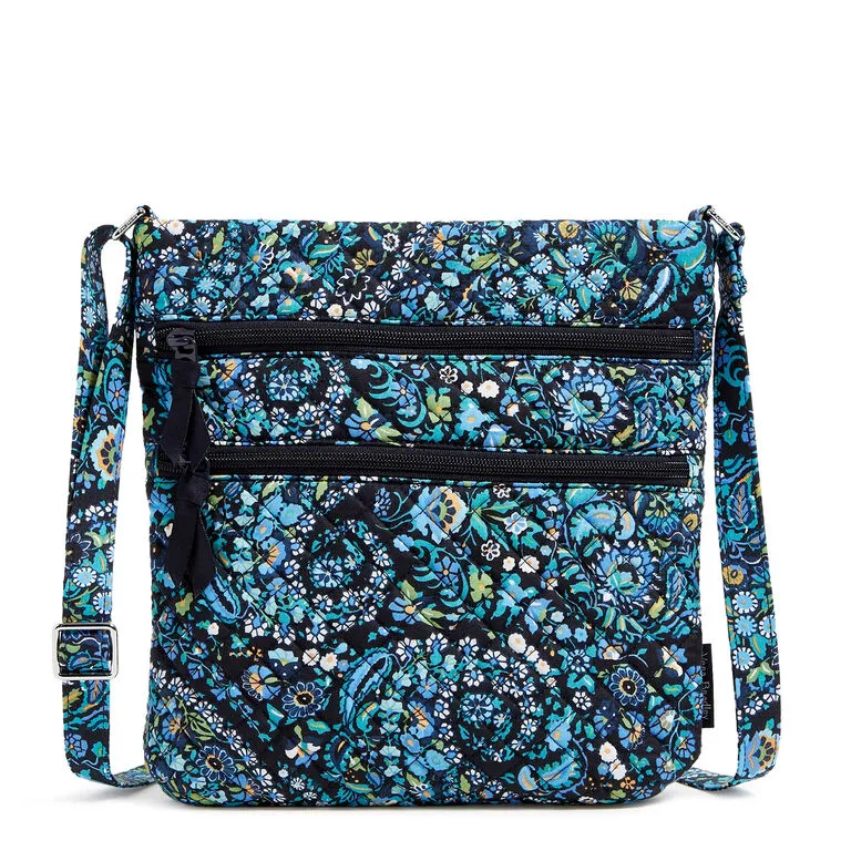 Vera Bradley Triple Zip Hipster In Dreamer Paisley 4 Vera Bradley Triple Zip Hipster In Dreamer Paisley - Image 2