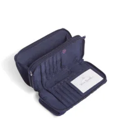 Vera Bradley RFID All-in-One Crossbody In Classic Navy -Hallmark Shop Vera Bradley Navy Blue Crossbody Purse 26953219 03