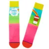 Hallmark Coffee Is My Morning Wine Funny Crew Socks 2 Hallmark Coffee Is My Morning Wine Funny Crew Socks -Hallmark Shop Wine Rainbow and Coffee Cup Funny Novelty Crew Socks 1SOX2065 01